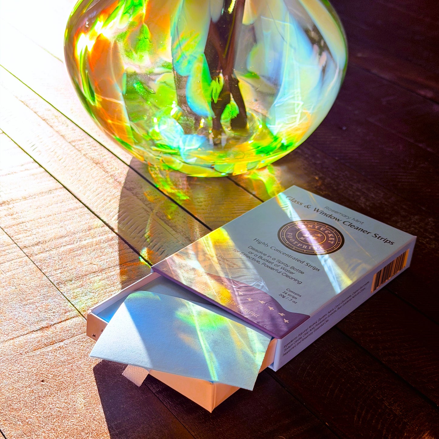 Zero Waste Glass & Window Cleaning Strips – New Ribbon-Pull Design!