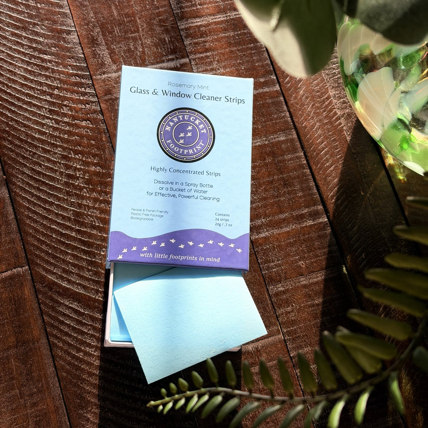 Zero Waste Glass & Window Cleaning Strips – New Ribbon-Pull Design!