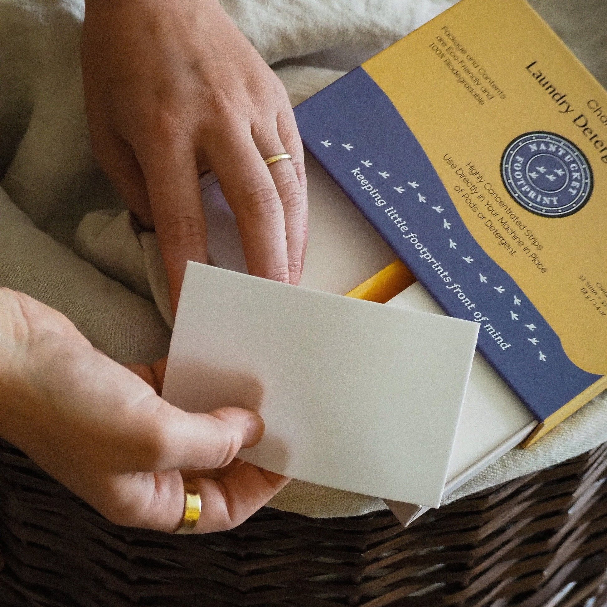 Laundry Detergent Sheets - Chamomile - 48 Strips - Nantucket Spider