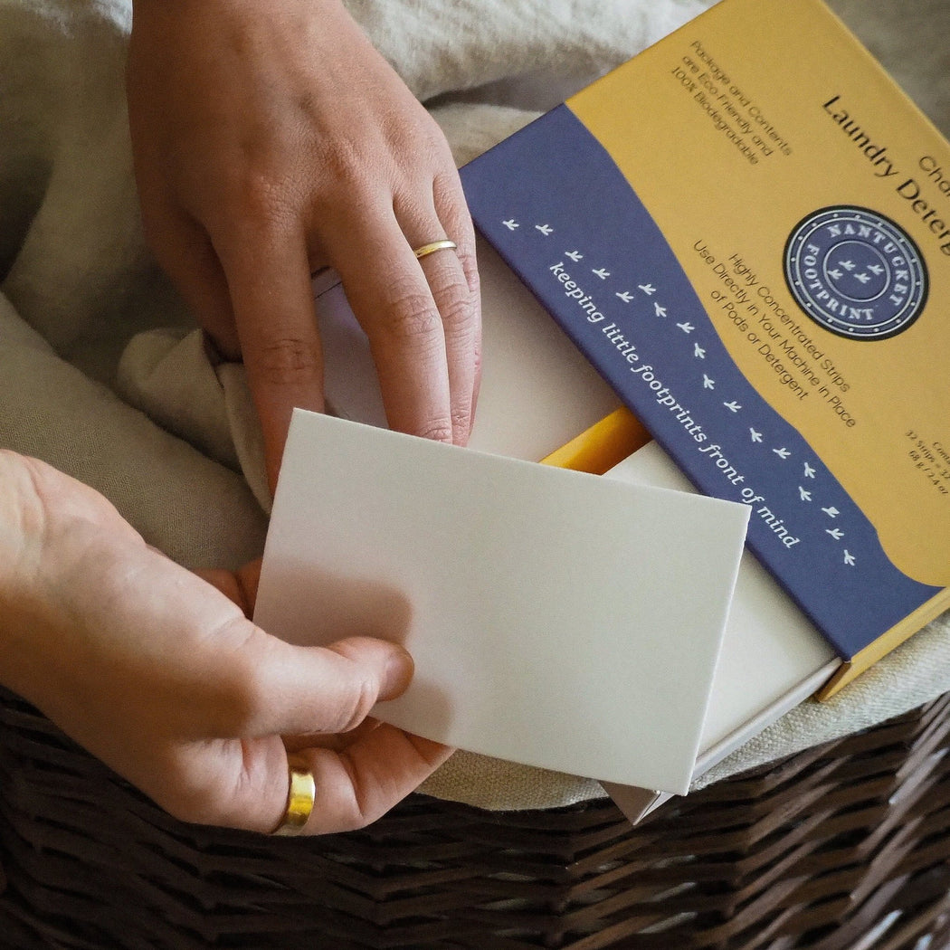 Laundry Detergent Sheets - Chamomile - 48 Strips - Nantucket Spider