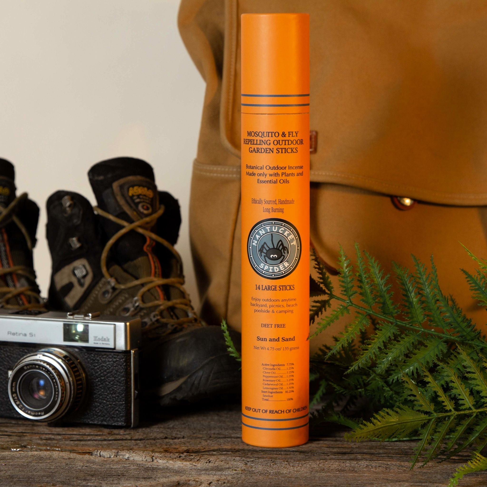 Mosquito-Repelling Incense Sticks | Natural Outdoor Protection