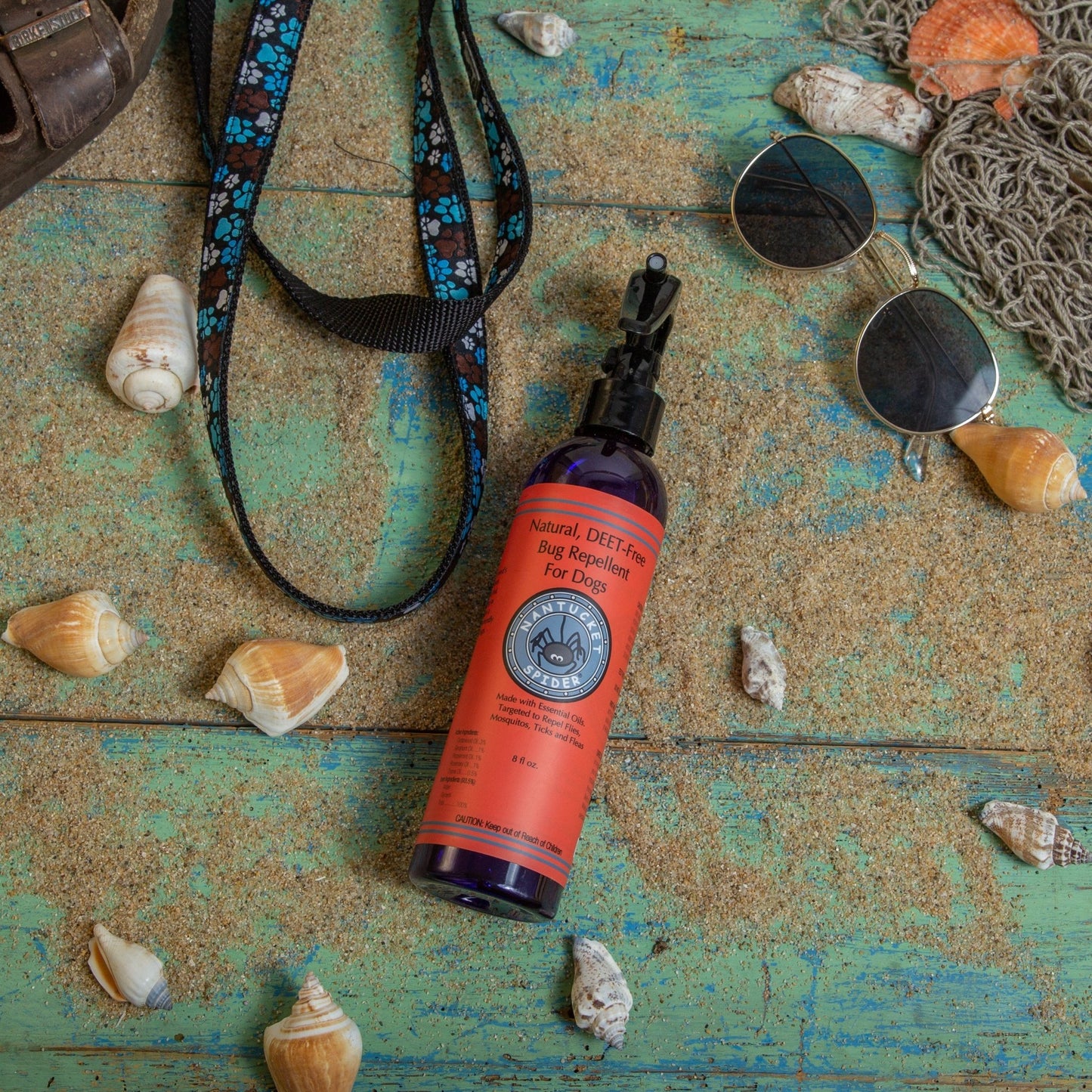 Natural Bug Repellent Spray For Dogs - Nantucket Spider