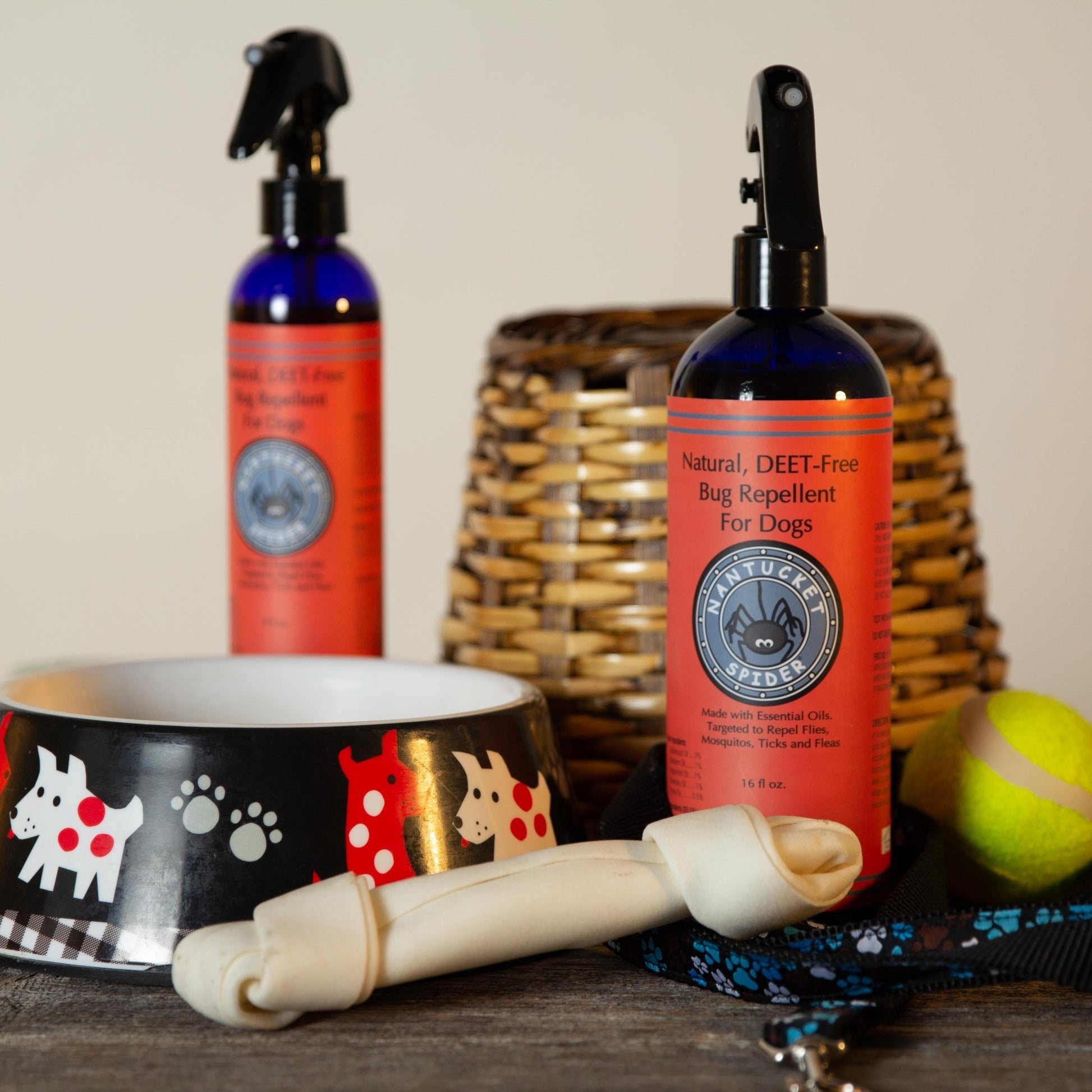 Natural Bug Repellent Spray For Dogs - Nantucket Spider
