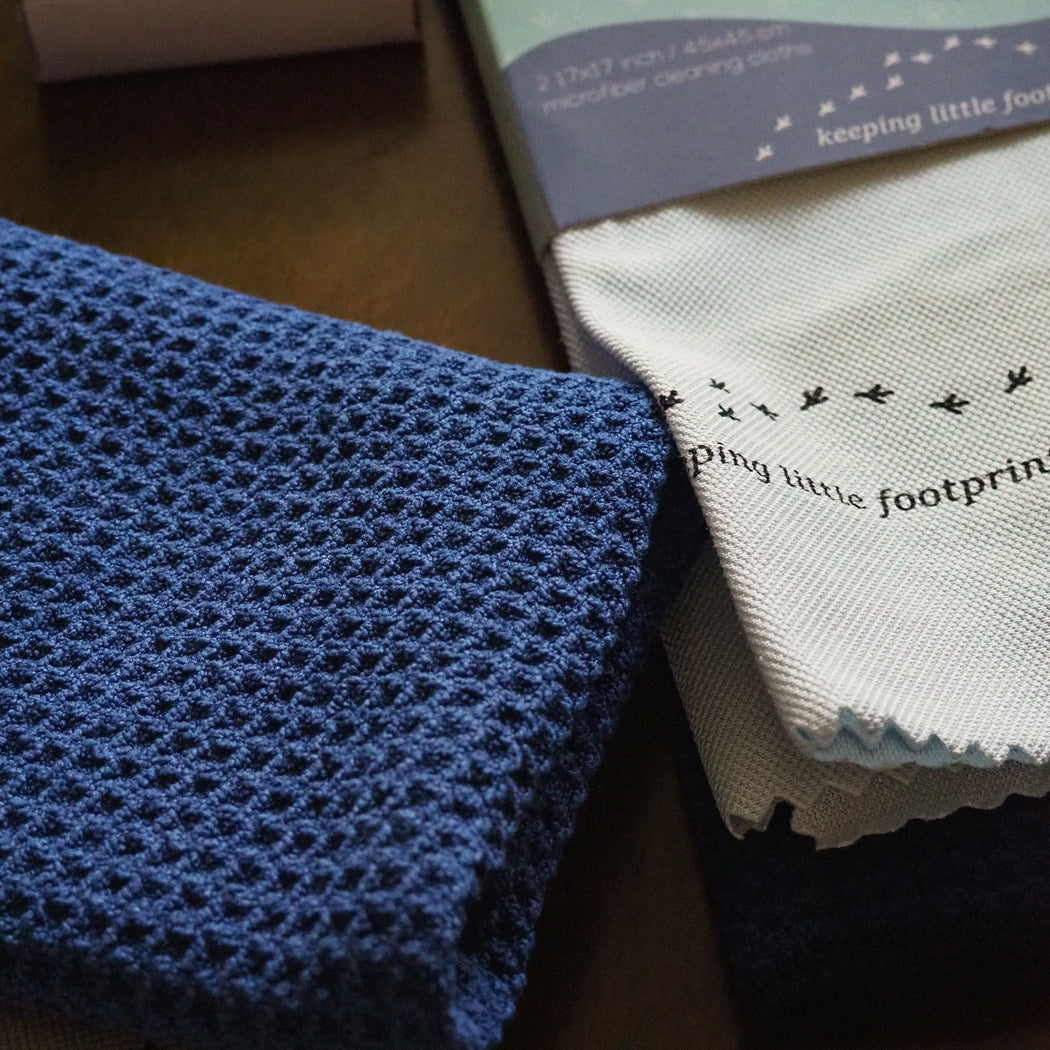 Professional Microfiber Glass & Window Cleaning Cloth Set x3 - Nantucket Spider