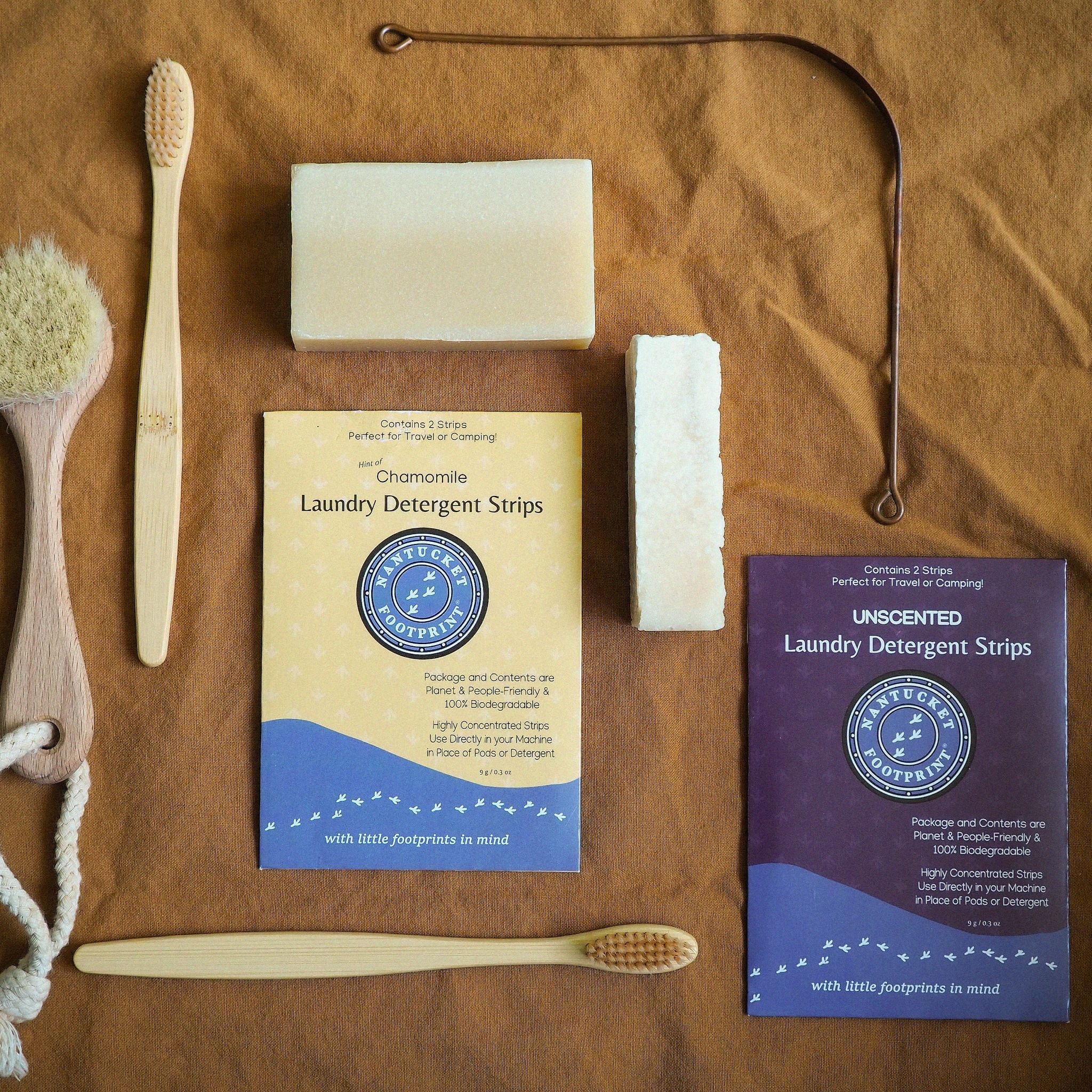 Travel Laundry Detergent Strips (Set of 6 Packets)