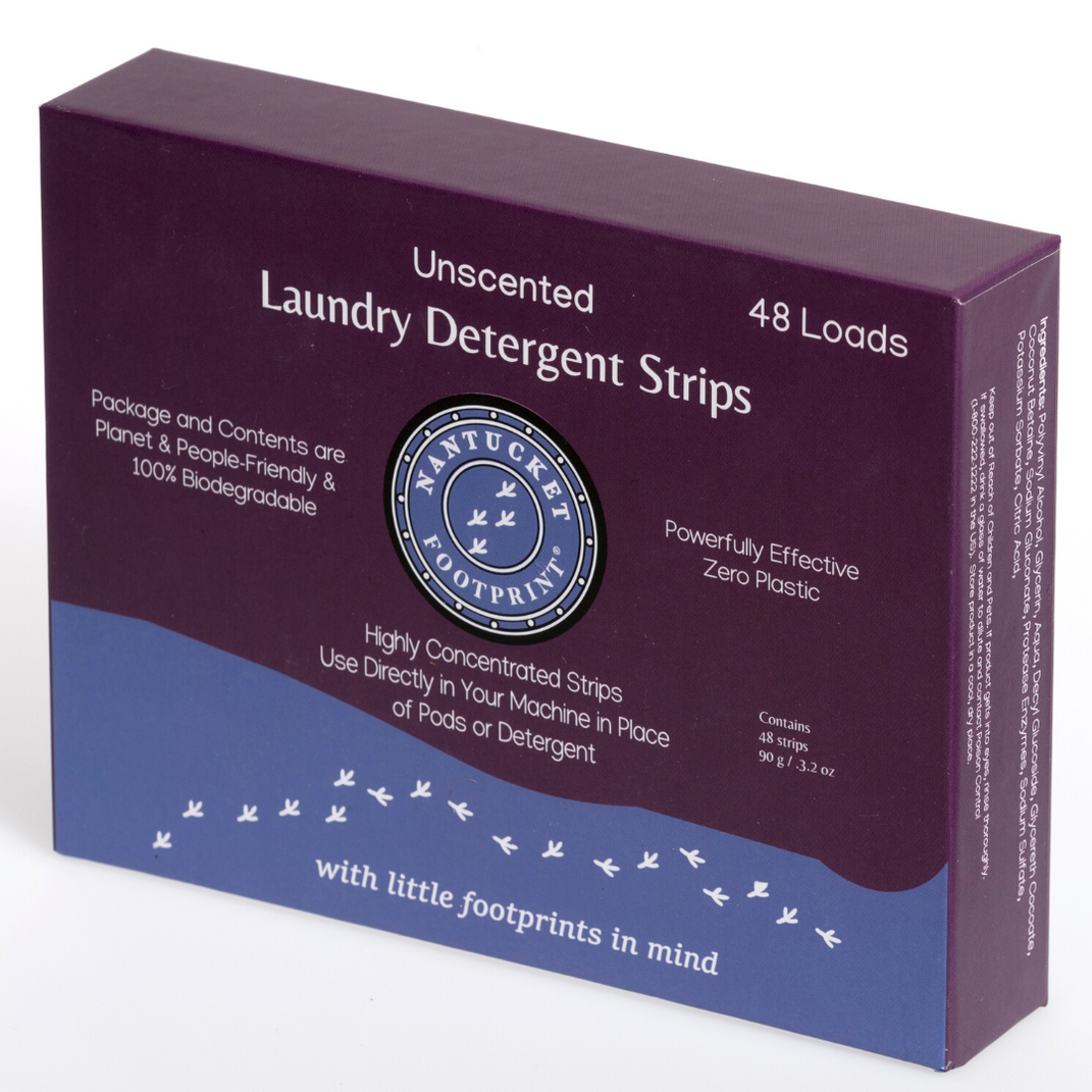 Unscented Laundry Detergent Sheets, EcoFriendly Laundry Detergent Strips