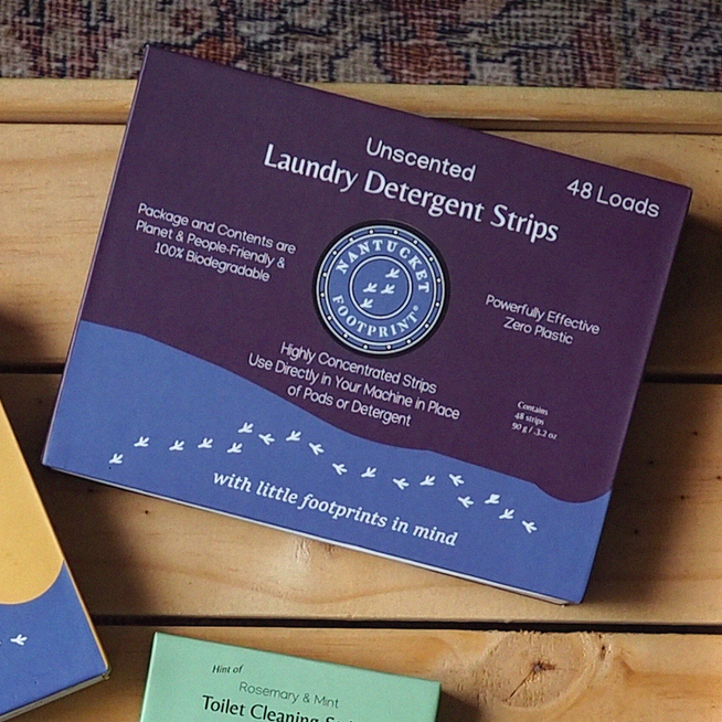 Laundry Detergent Strips - Unscented - 48 Strips