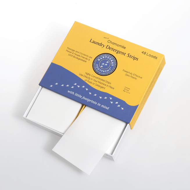 Laundry Detergent Sheets - Chamomile - 48 Strips - Nantucket Spider