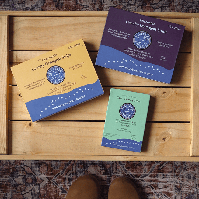 Laundry Detergent Sheets - Chamomile - 48 Strips - Nantucket Spider