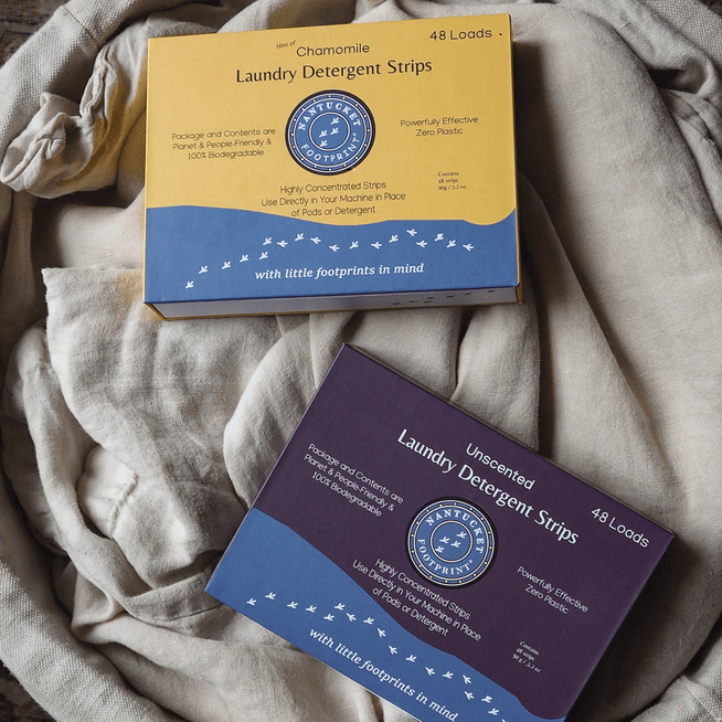 Laundry Detergent Sheets - Chamomile - 48 Strips - Nantucket Spider