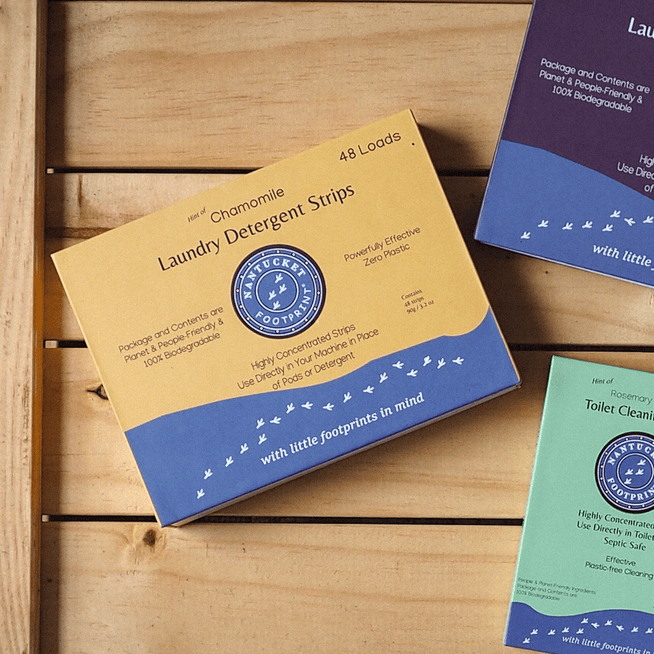 Laundry Detergent Sheets - Chamomile - 48 Strips - Nantucket Spider