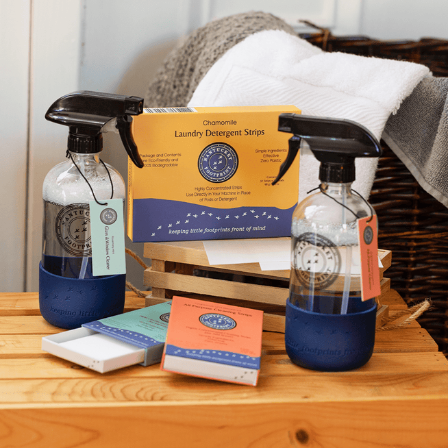 Multi Purpose Cleaner Concentrate/Cleaning Strips Glass Spray Bottle - Save 10% - Nantucket Spider