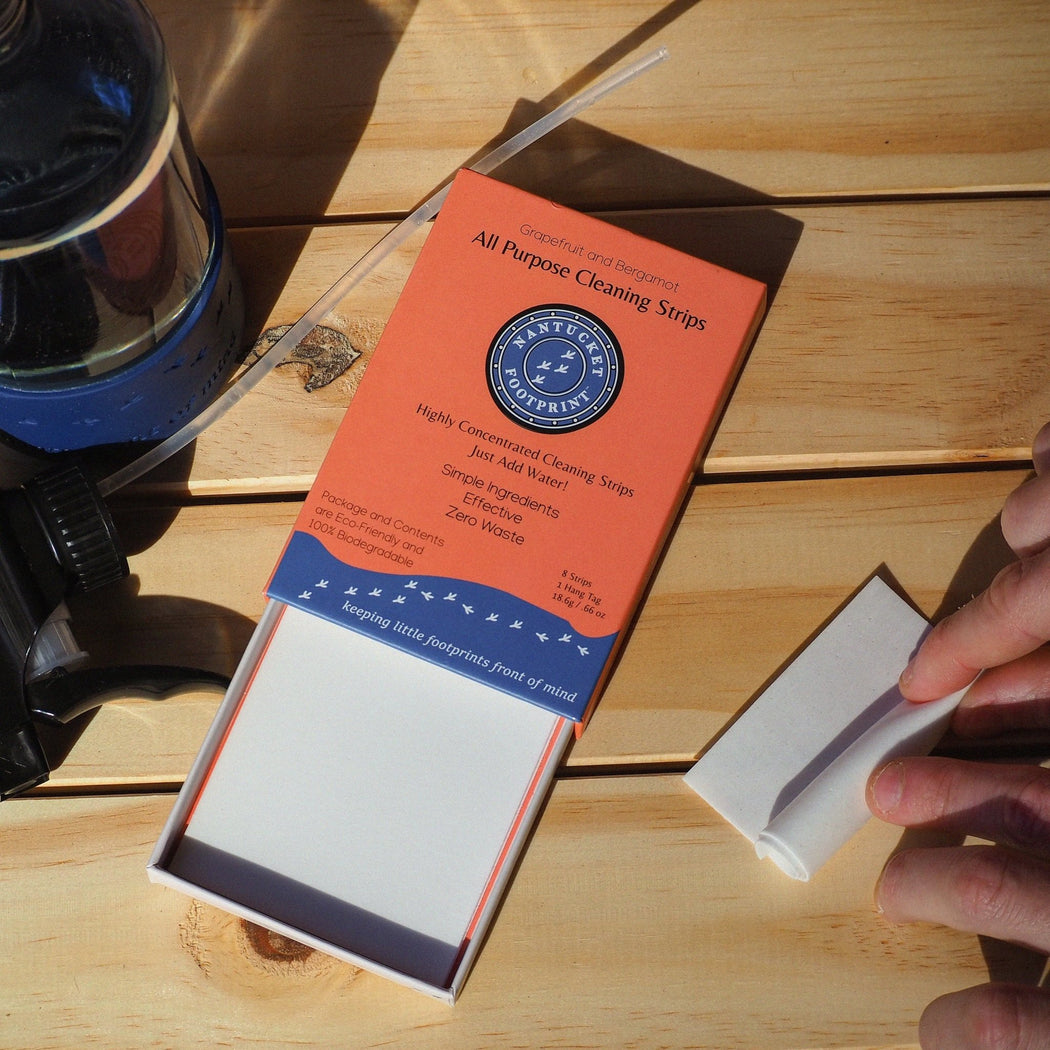 Multi Purpose Cleaner Concentrate/Cleaning Strips Glass Spray Bottle - Save 10% - Nantucket Spider