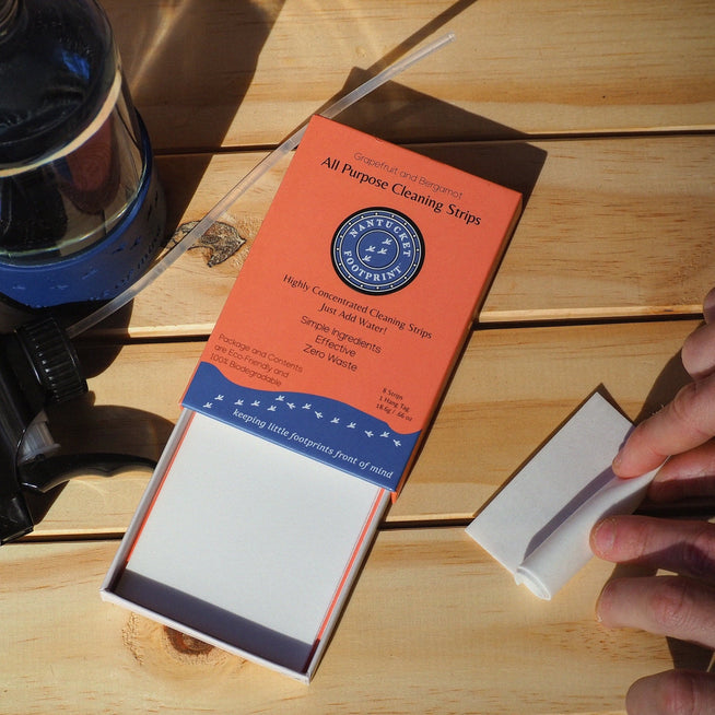 Multi Purpose Cleaner Concentrate/Cleaning Strips Glass Spray Bottle - Save 10% - Nantucket Spider