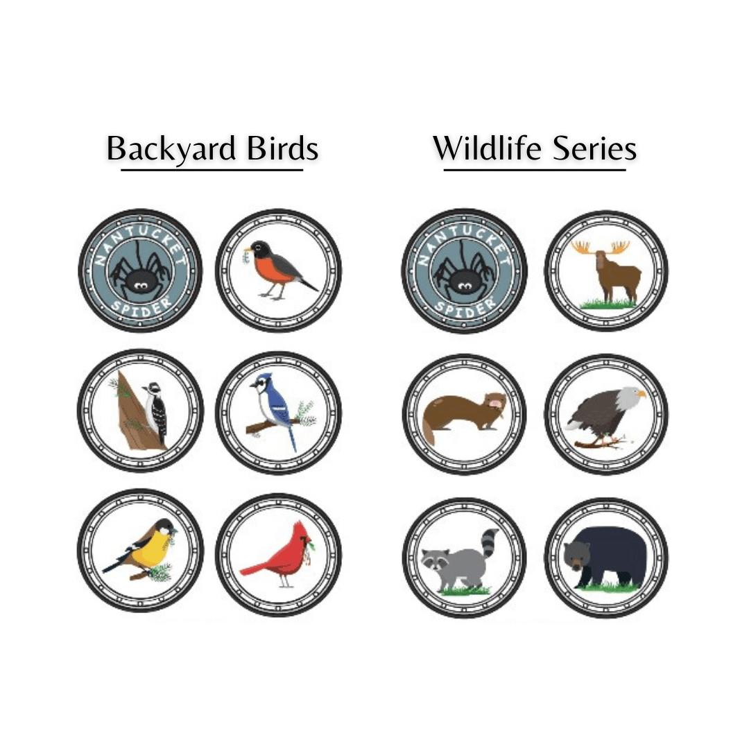 Nantucket Spider Mosquito Repellent Stickers | Made Without DEET | Pack of 78 - Nantucket Spider