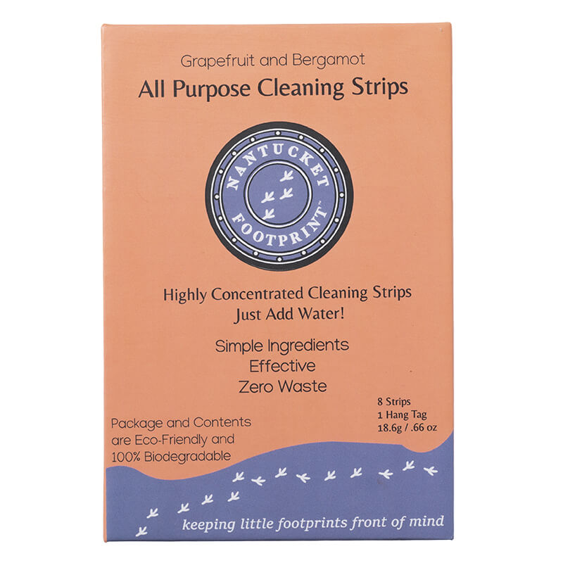nantucket footprint all purpose cleaning strips