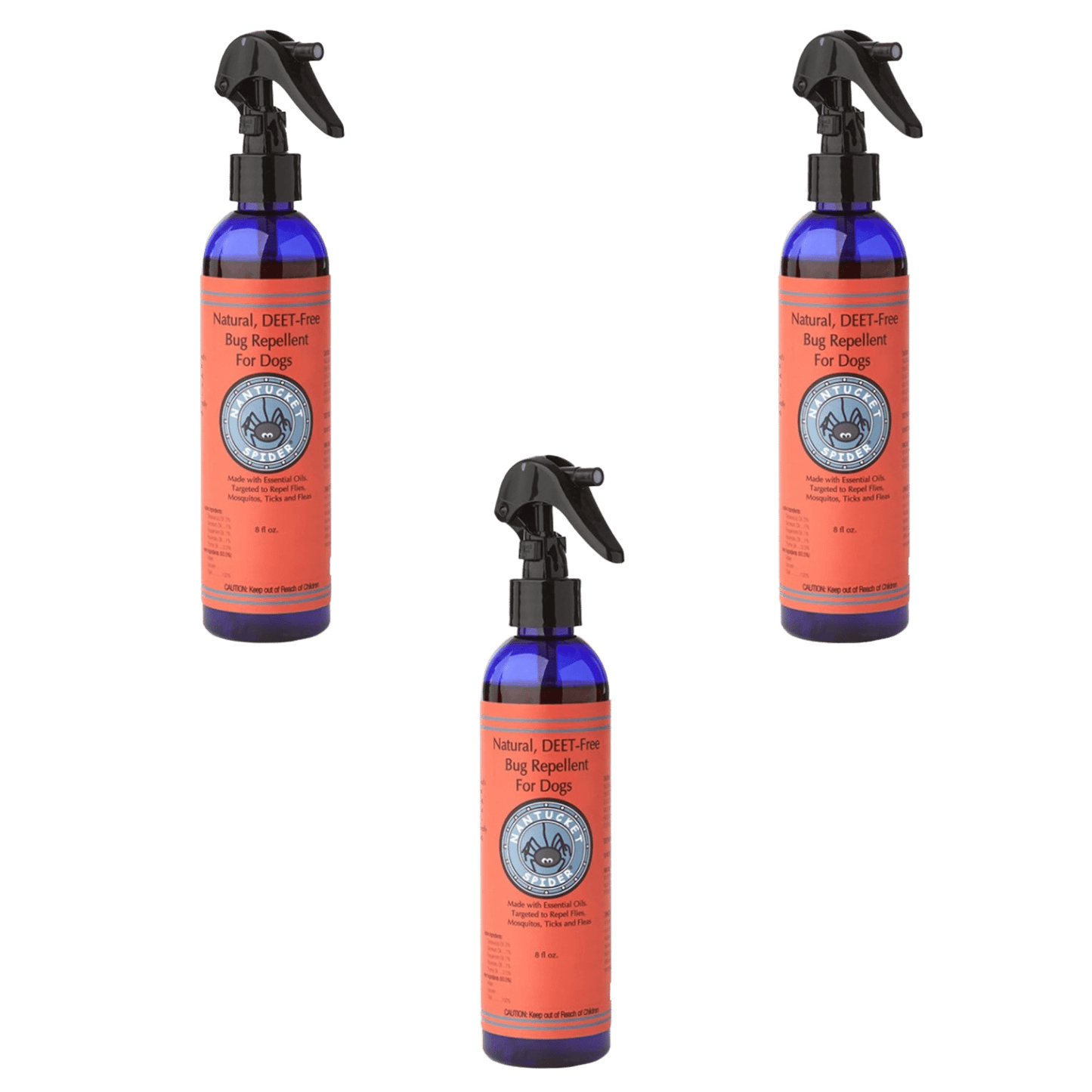 Natural Bug Repellent Spray For Dogs x3 - Nantucket Spider