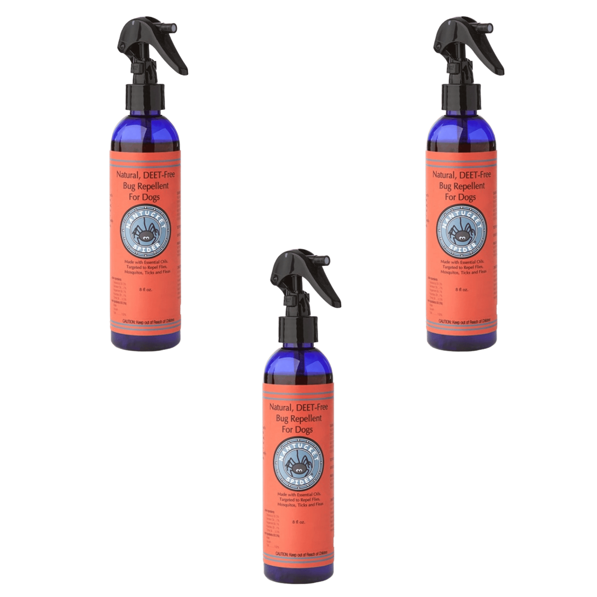 Natural Bug Repellent Spray For Dogs x3 - Nantucket Spider